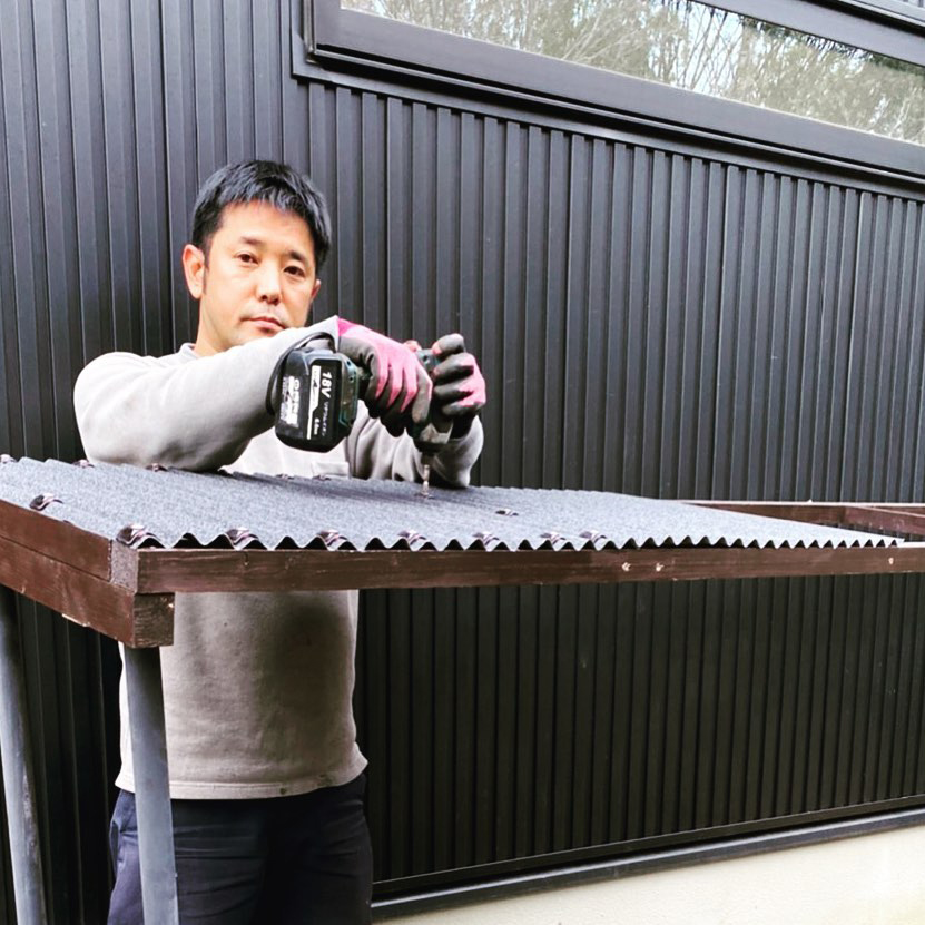 <b>薪ストーブラックのカスタムメイド</b>