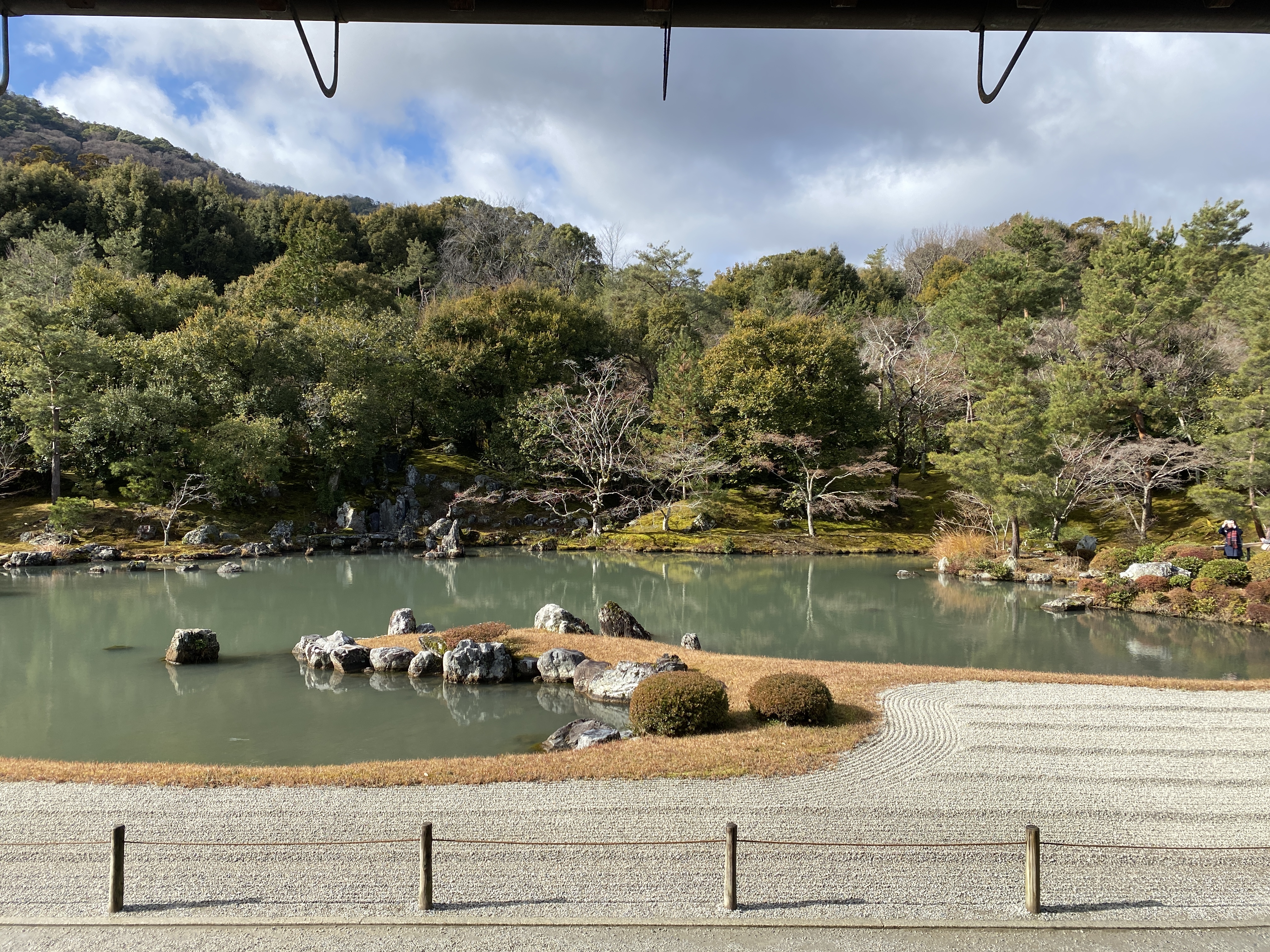 夢窓疎石作庭の曹源地庭園