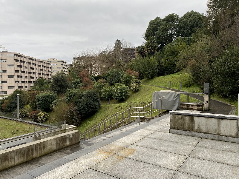 スイス・ルガーノの傾斜地をりようした庭園