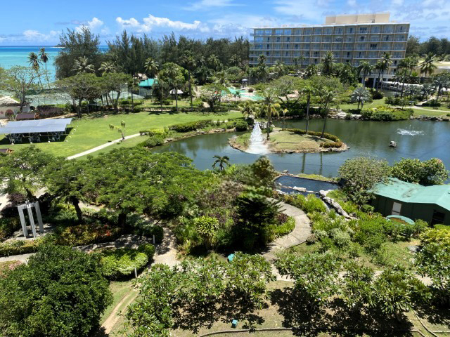 マリアナ諸島サイパンの大庭園